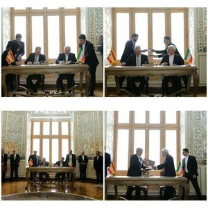 امضای تفاهم همکاری‌های سیاسی و حمل و نقل ریلی بین تهران-مادرید