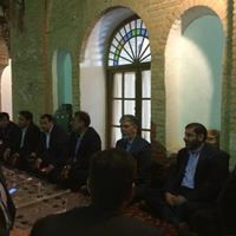 وزیر فرهنگ و ارشاد اسلامی از خانه مستوفی شوشتر دیدن کرد