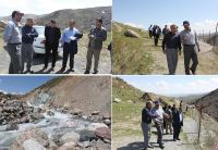 بازدید مدیرکل میراث‌فرهنگی آذربایجان غربی و مدیرعامل سازمان همیاری شهرداری از منطقه نمونه گردشگری سوله دوکل