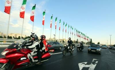 تور بین‌المللی موتورهای سنگین پاریس ـ اصفهان به تهران رسید