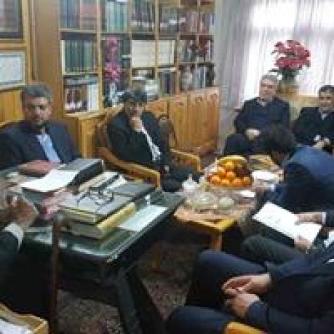 رئیس سازمان میراث‌فرهنگی با آیت الله تنکابنی دیدار کرد