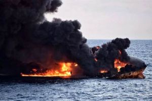 بررسی علت حادثه نفتکش سانچی یک ماه زمان می‌برد