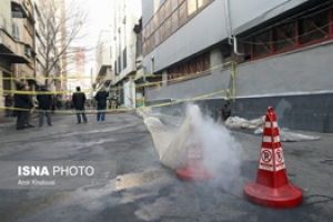 آماده باش پلیس برای ایجاد امنیت اطراف ساختمان حرارتی وزارت نیرو