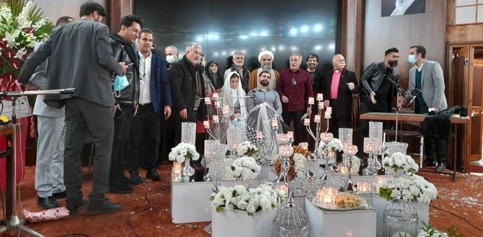 بمناسبت روز زن و میلاد دخت پیامبر( ص)مجلس ازدواجی در شبکه تهران رادیو نمایش برگزار گردید