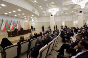 روحانی: مصمم به تنومند کردن درخت همکاری‌های ایران ‌و آذربایجان هستیم