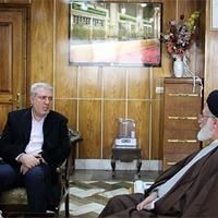 دیدار رئیس سازمان میراث‌فرهنگی با نماینده ولی‌فقیه در امور حج و زیارت