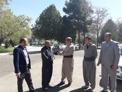 مدیر‌كل میراث‌فرهنگی کردستان از کمپ‌های اسکان مسافران نوروزی بازدید کرد