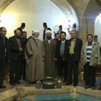 بازدید نماینده ولی‌فقیه و امام‌جمعه همدان از حمام قلعه همدان