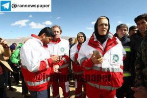 تصویری از حضور خواهران قهرمان جهان در تیم امداد هواپیمای تهران-یاسوج