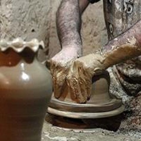 افتتاح کارگاه سفال در لاهیجان