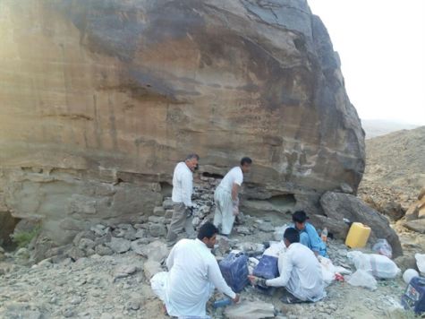 آغاز مرمت و حفاظت کتیبه شاهوگت در روستای تابکی تل نیکشهر