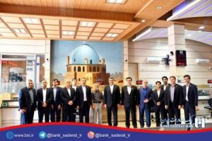 ​دیدار نوروزی مدیرعامل بانک صادرات با کارکنان بانک صادرات زنجان