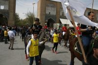 بازی جهانی چوگان ایرانی در مجموعه جهانی میدان امام اصفهان برگزار شد