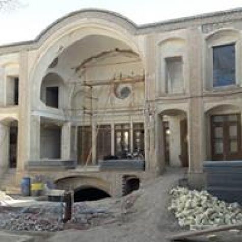 مرمت خانه تاریخی فلاحتی کاشان آغاز شد
