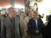 بازدید رئیس سازمان میراث‌فرهنگی از ایستگاه راه‌آهن مشهد
