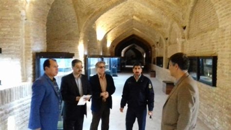 بازگشایی موزه باستان‌شناسی کاروانسرای شاه‌عباسی نیشابور در ایام نوروز