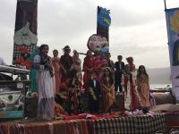استقبال گردشگران نوروزی از جشنواره ایران‌کودک در مریوان