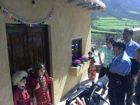 افتتاح کارگاه تخصصی نمدمالی در روستای زاو بالا استان گلستان