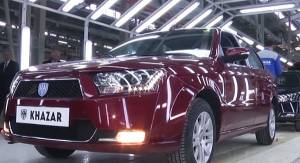 توليد و عرضه بيش از 300 دستگاه خودروی دنا درجمهوری آذربايجانی