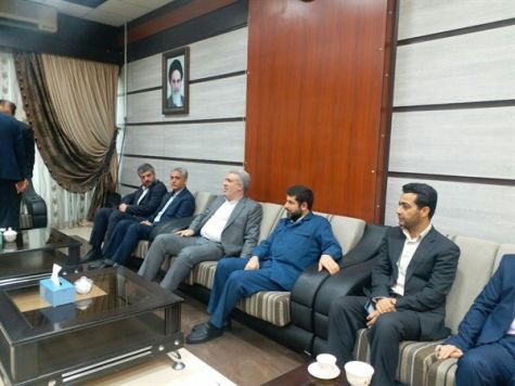 مونسان برای بازدید از مناطق عملیاتی جنوب وارد اهواز شد