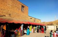 نمایشگاه صنایع‌دستی در روستای امروله سنندج افتتاح شد