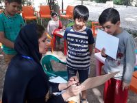 استقبال گردشگران کوچک از برنامه «کودک و میراث» در چغازنبیل و هفت‌تپه